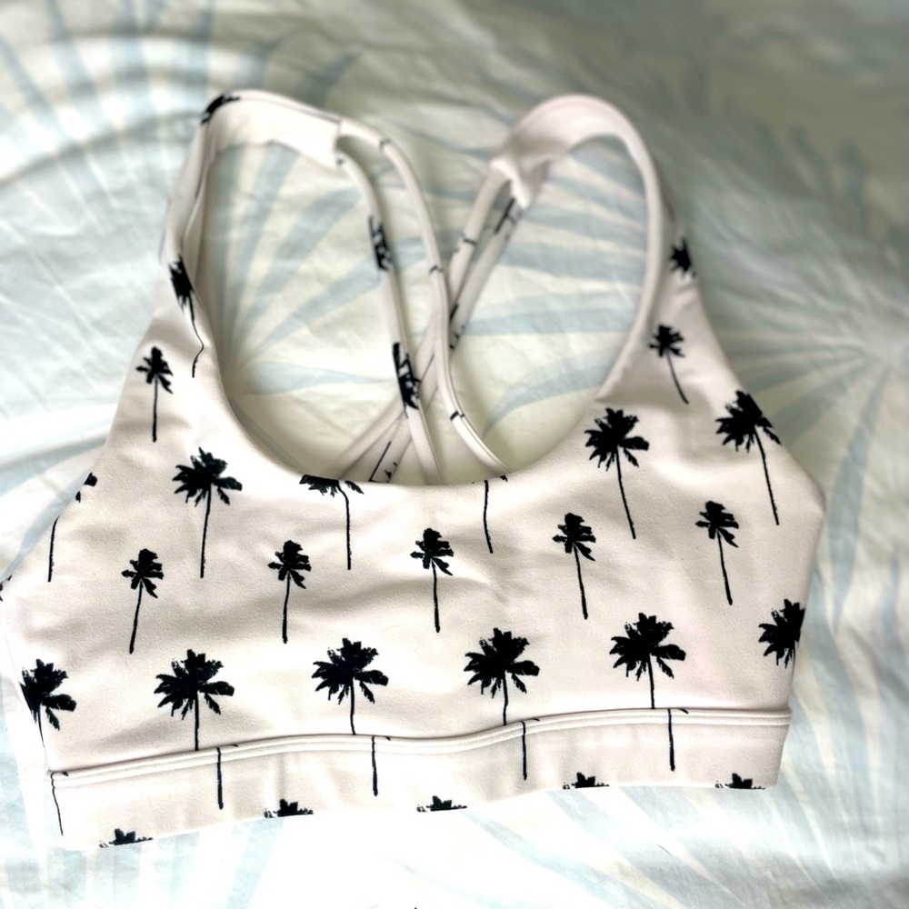 Spiritual Gangster Palm Tree Sports Bra
